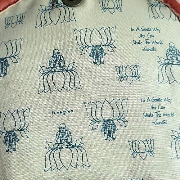 Small Anthro Style Leather Crossbody - Picture 3 of 6